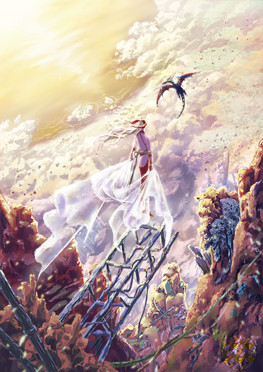 ガレキの塔にたどり着いたティナ FF6